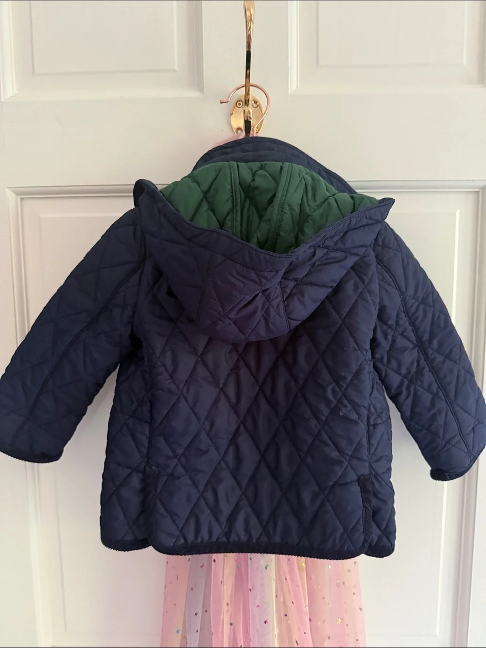Ralph Lauren Quilted Navy Jacket Baby boy 12 months